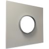 Plenum ongeïsoleerd | 590 mm x 590 mm | diameter 250 mm | aluminiumthumbnail