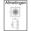 S&P badkamerventilator | SILENT200CZ | diameter 120 mmthumbnail