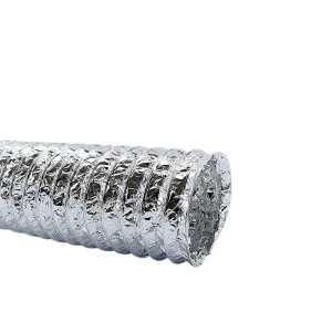Flexibele ventilatieslang ongeïsoleerd | aluminium | diameter 100 mm | lengte 6 meter