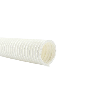 Flexibele slang PVC wit | diameter 160 mm | lengte 1 meter