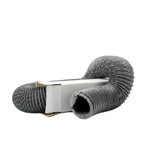 Niet-geïsoleerde PVC flexibele slang |  diameter 160 mm | lengte 10 meter