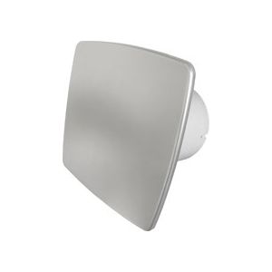 Pro-Design badkamer/toilet ventilator - TREKKOORD (KW100W) - Ø 100mm - RVS *Bold-Line*