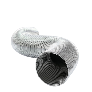 Semi-flexibele slang | aluminium | diameter 100 mm | lengte 3 meter